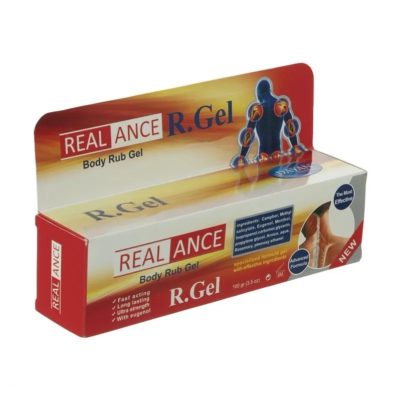 ژل موضعی عضلات و مفاصل ریلنس - 100 گرم