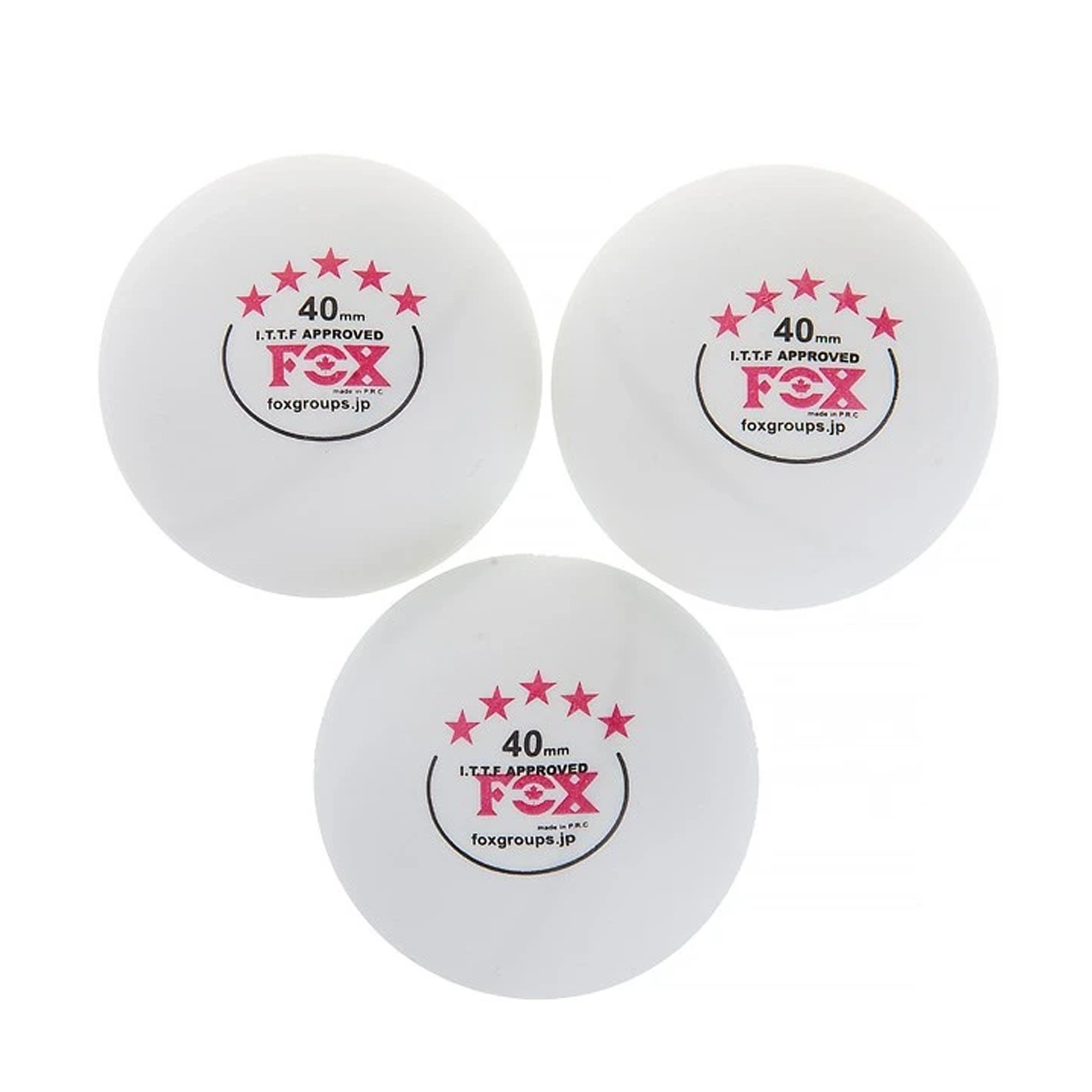 توپ پینگ پنگ فاکس مدل پنج ستاره