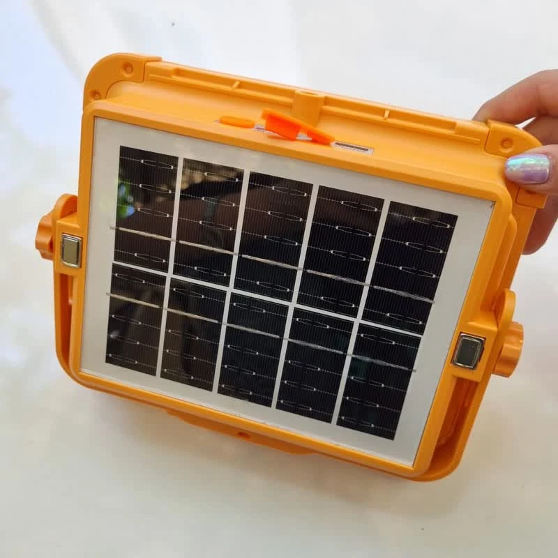 چراغ اضطراری مدل HG-66 با نور چند رنگ