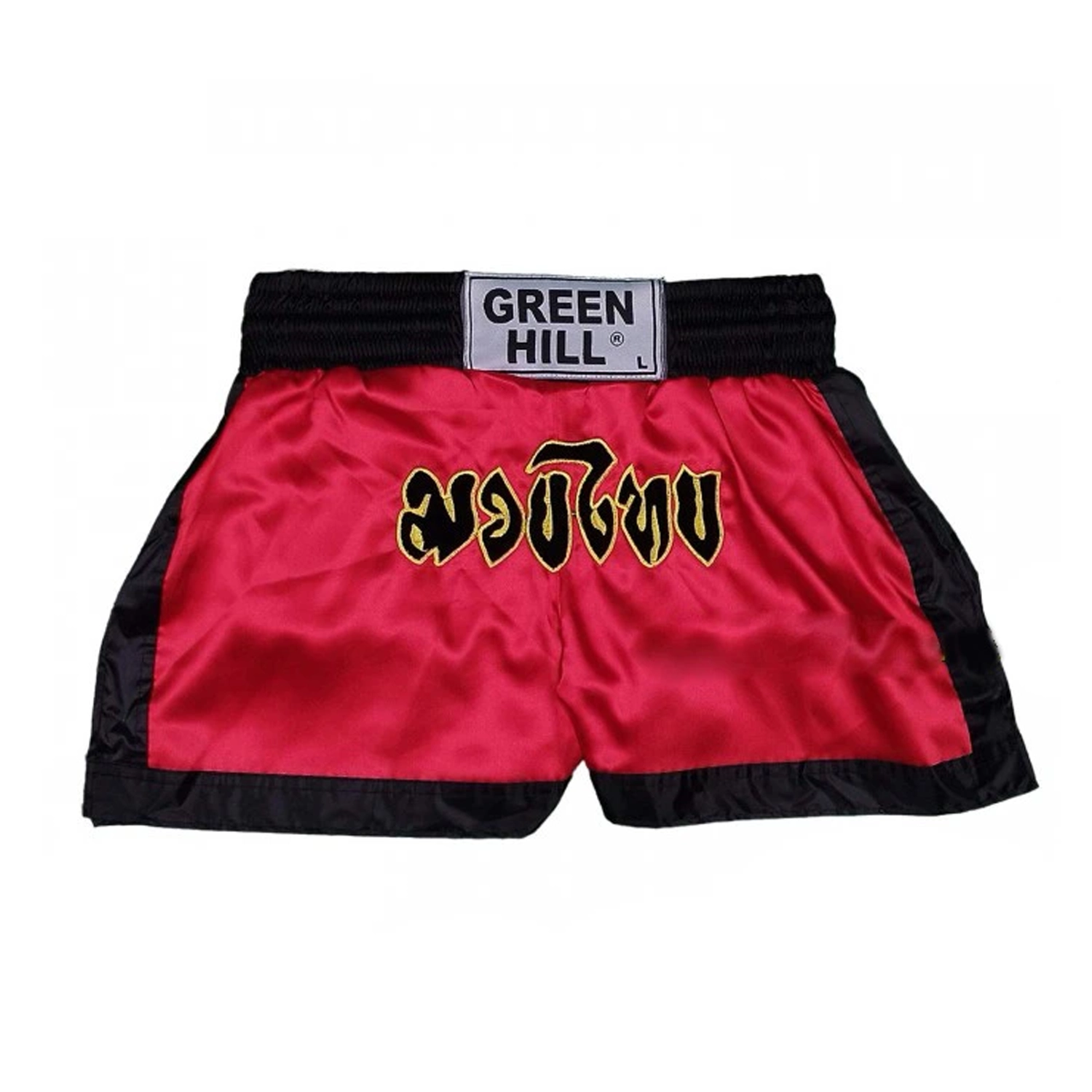 شورت رزمی فایت موی تای مشکی - قرمز