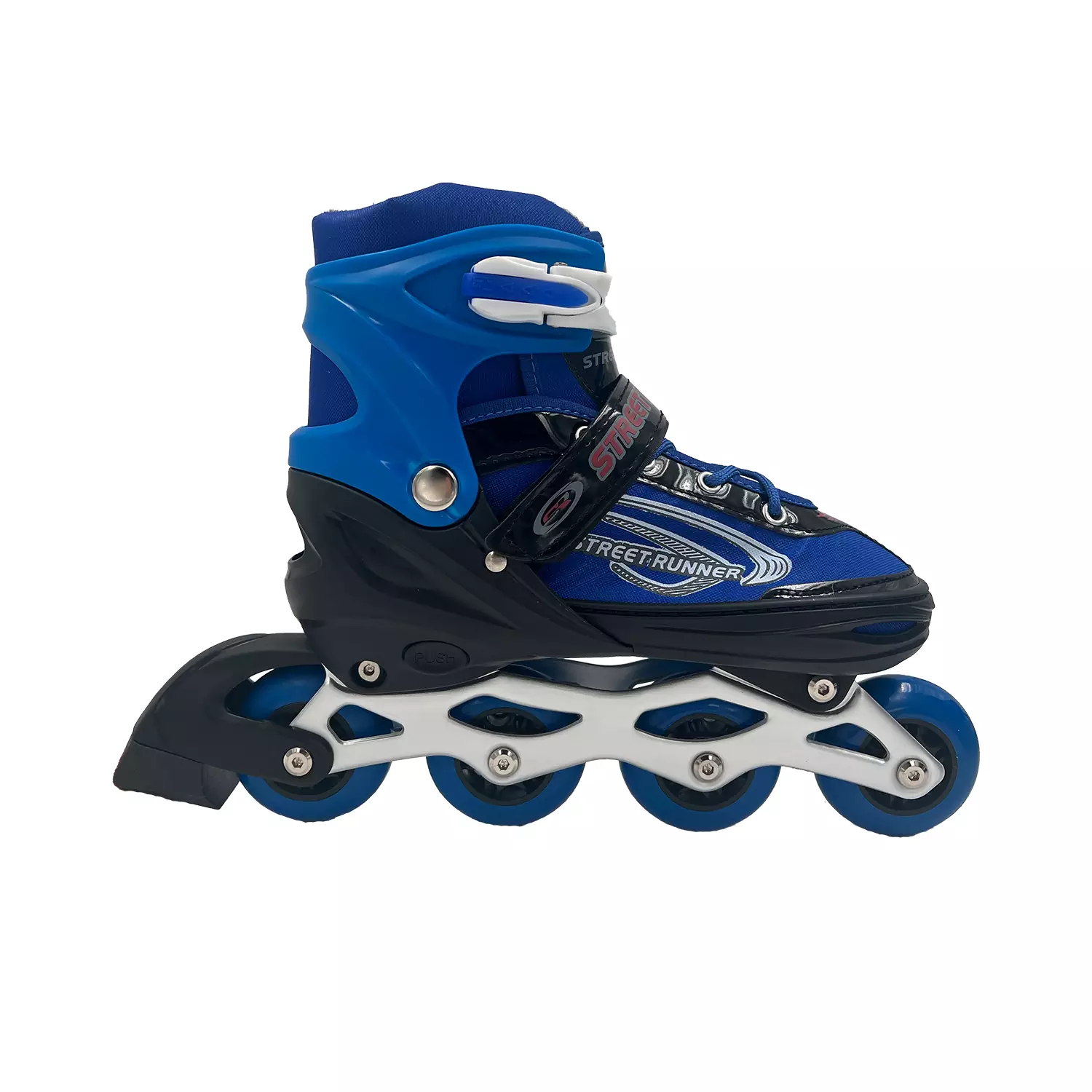 ست اسکیت قابل تنظیم استریت رانر مدل حرفه‌ای همراه با لوازم ایمنی سایز S تا L