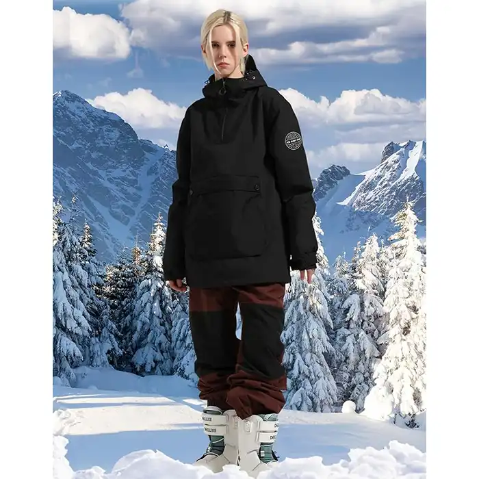 کاپشن اسکی GSOU SNOW GS2265 BLACK