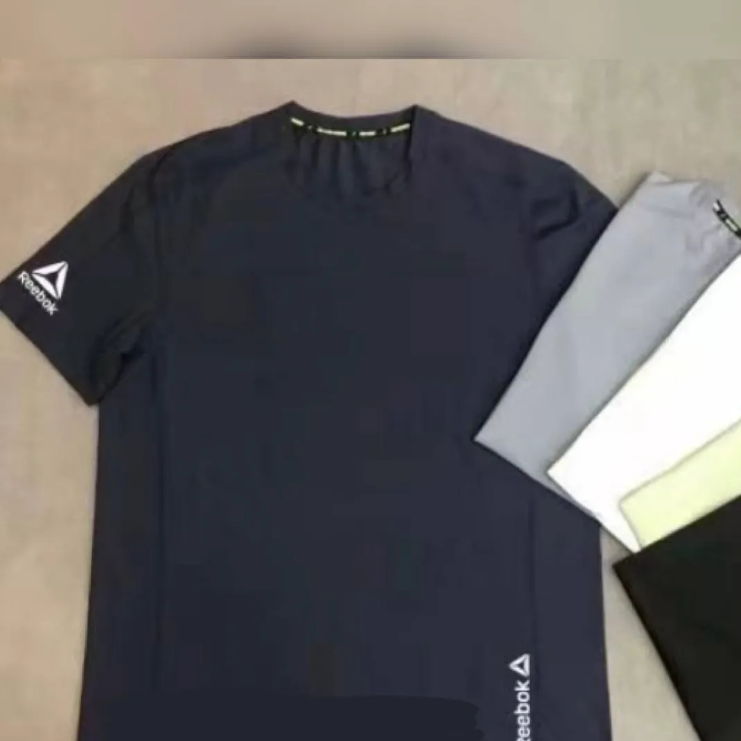 تیشرت پارچه سوزنی ریبوک