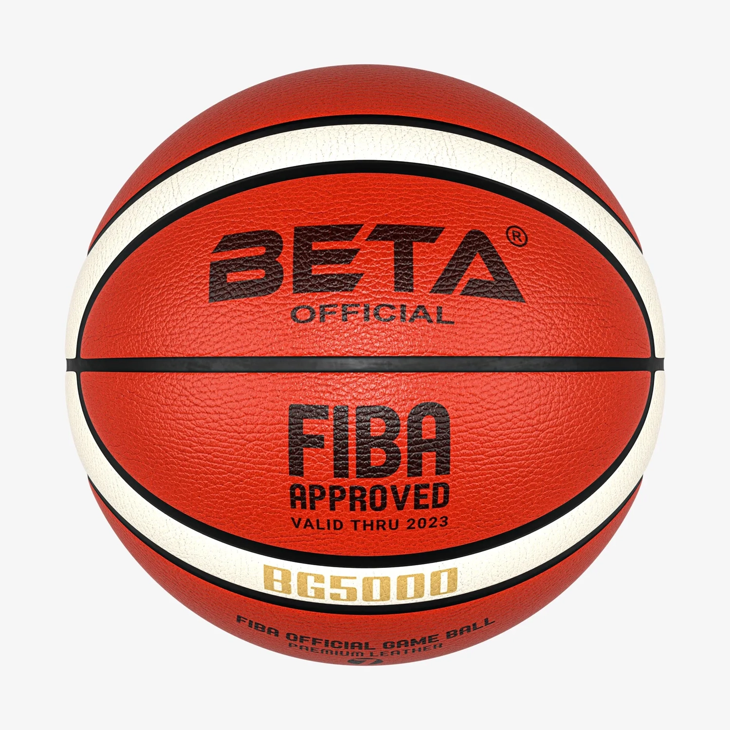 توپ بسکتبال چرمی بتا سایز 7- bg5000