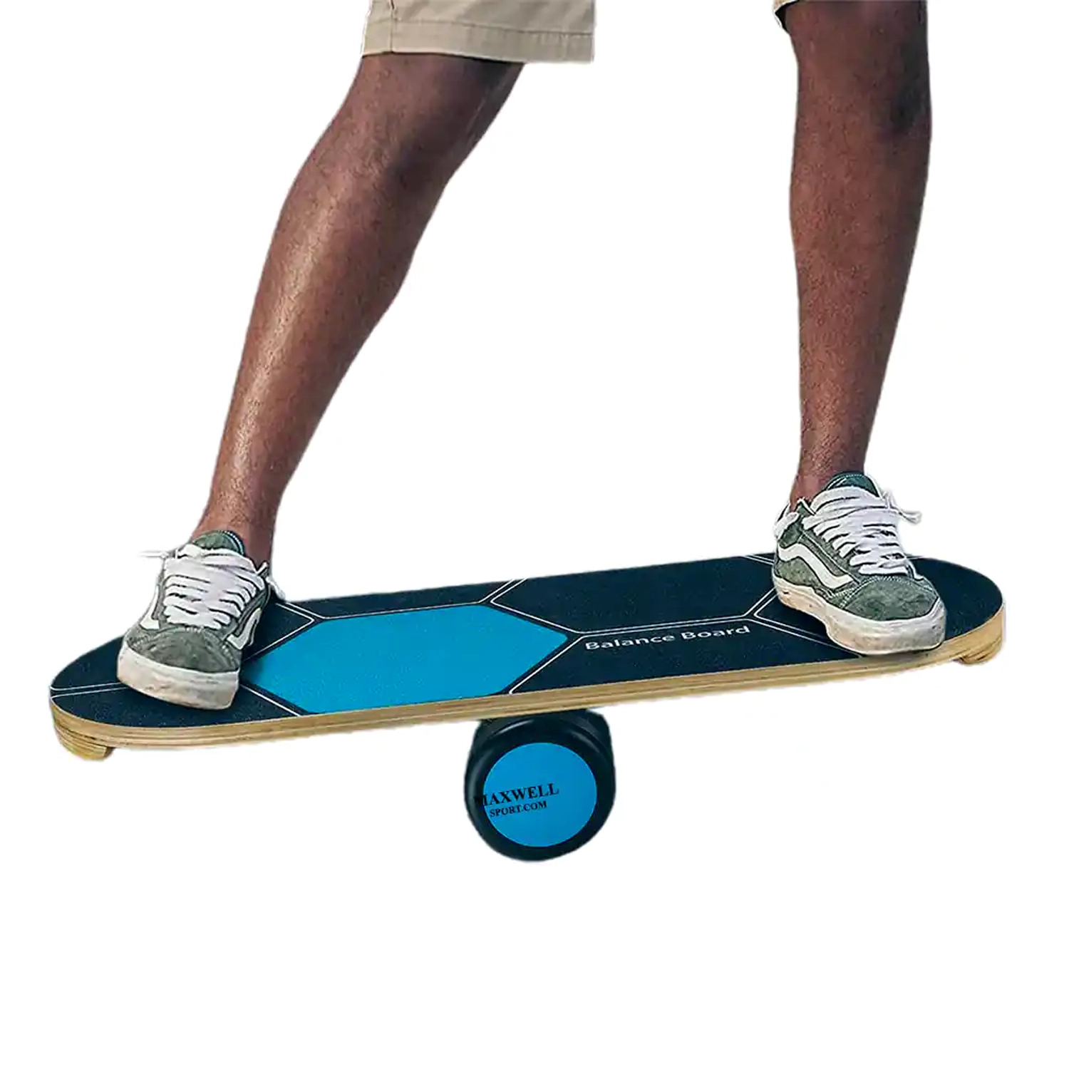 تخته تعادلی چوبی بیضی