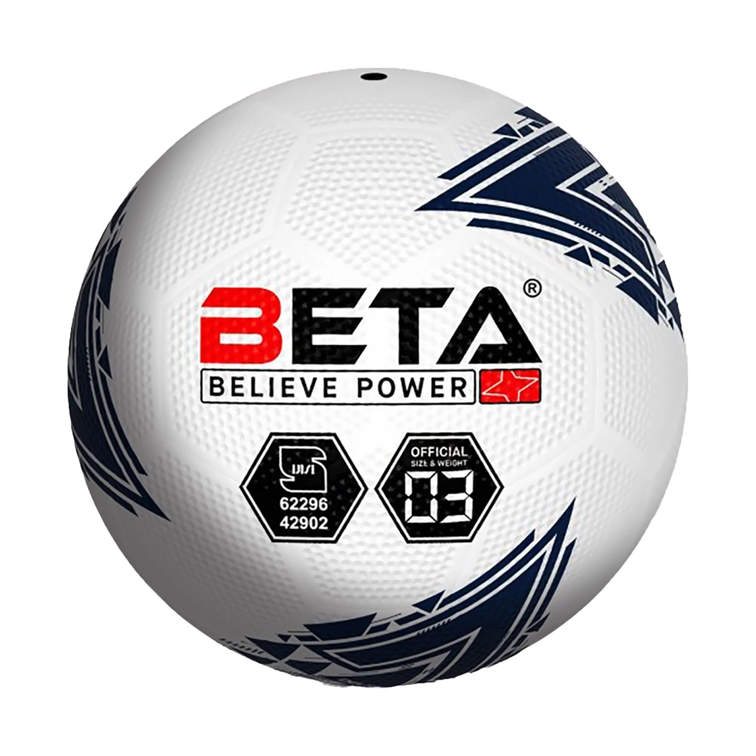 توپ فوتبال لاستیکی دلتا سایز 3 بتا