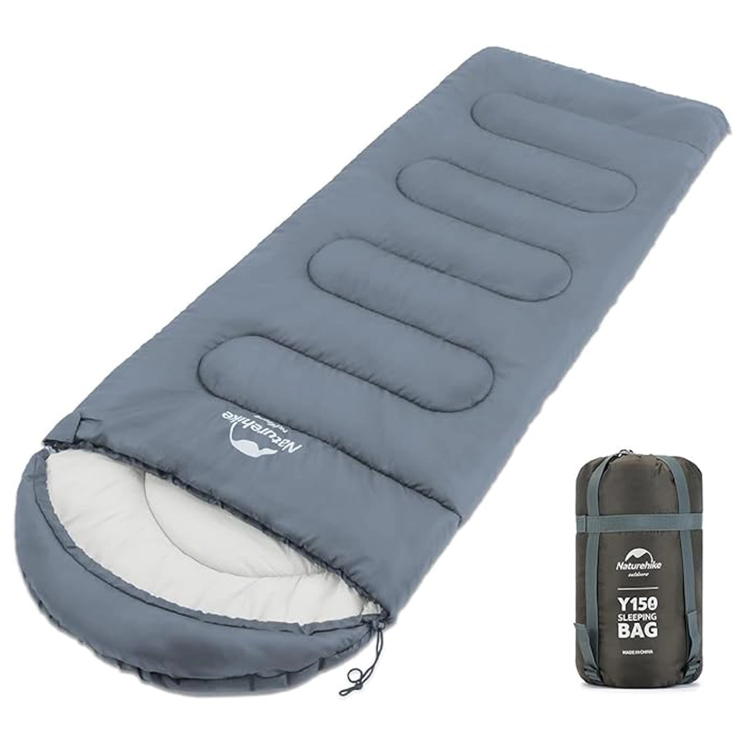 کیسه خواب الیاف نیچرهایک Round bottom envelope with hood sleeping bag مدل Y150