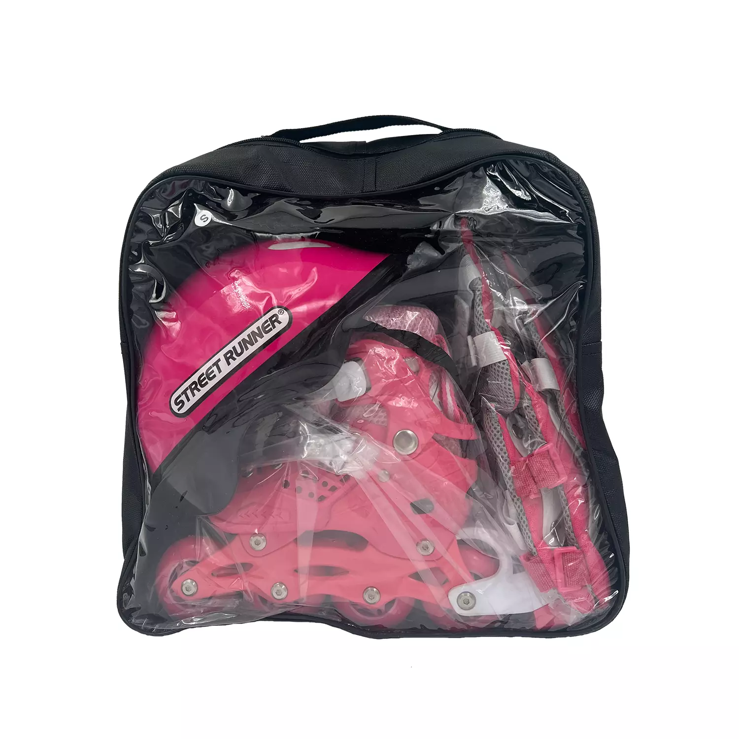 ست اسکیت قابل تنظیم استریت رانر مدل کیفی همراه با لوازم ایمنی سایز S تا L