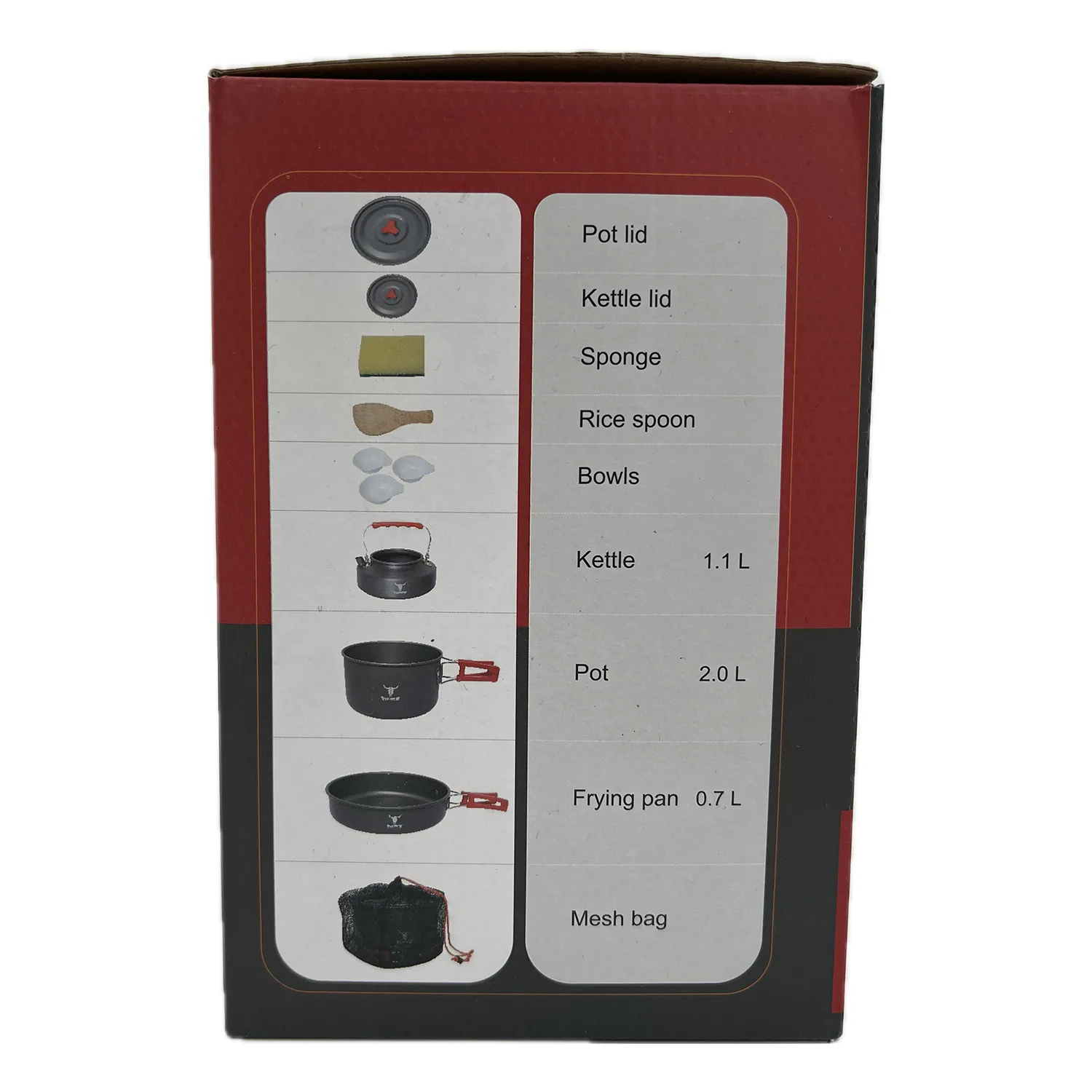 ست ظروف سه تیکه کله گاوی