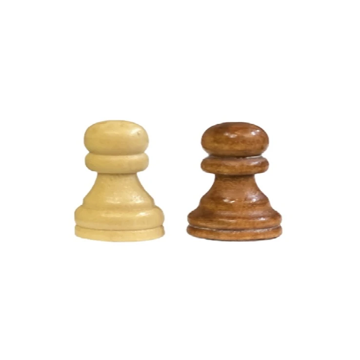مهره شطرنج مدل چوبی کد KCHK032 مجموعه 32 عددی