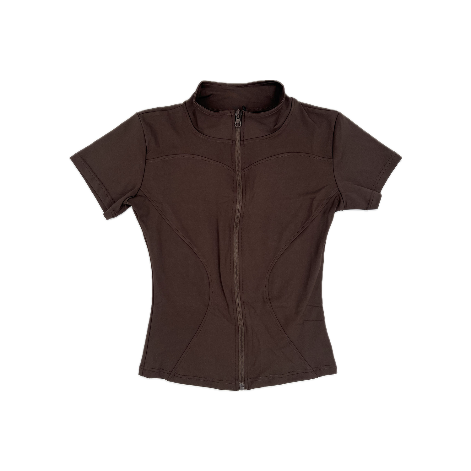 سویشرت آستین کوتاه زیپی زنانه کد BT-101