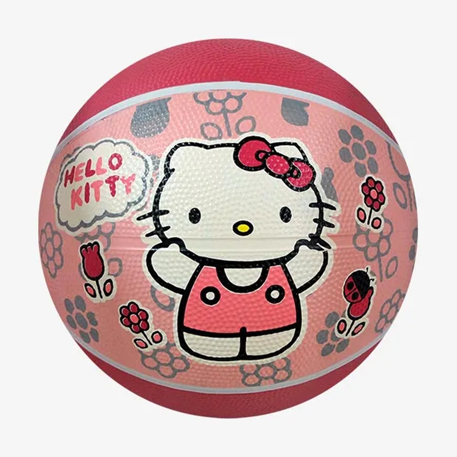 توپ بسکتبال لاستیکی بتا سایز 5 طرح هلو کیتی