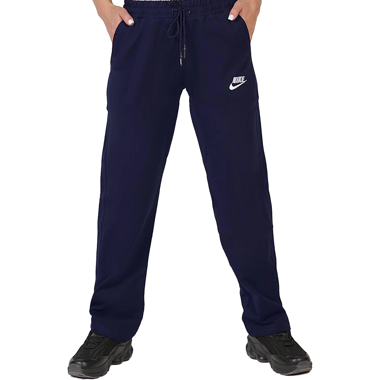 شلوار زنانه راسته نخ پنبه نایکی