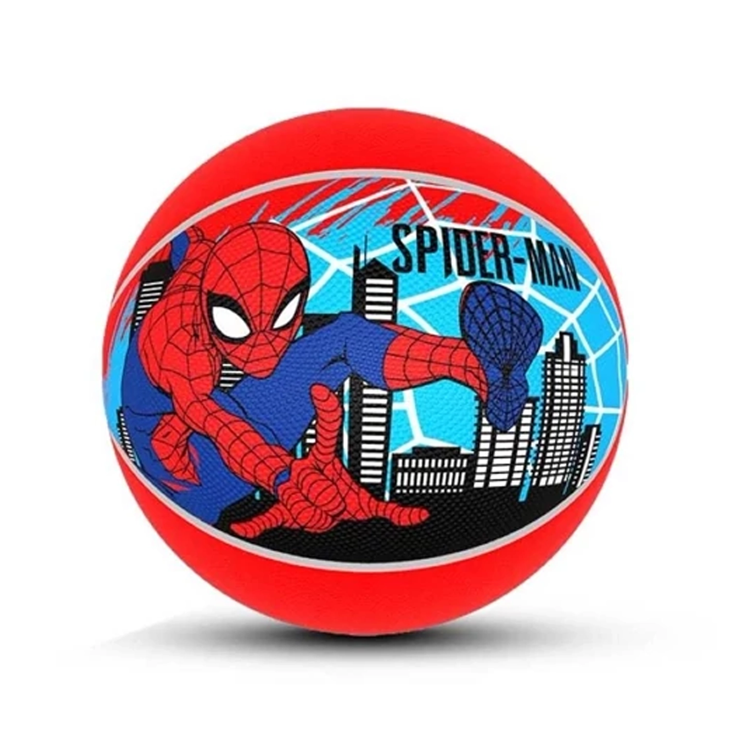 توپ بسکتبال لاستیکی بتا سایز 5 طرح اسپایدر من