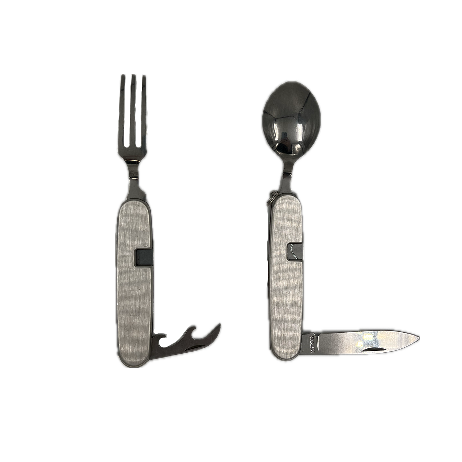 قاشق و چنگال دو تیکه تاشو