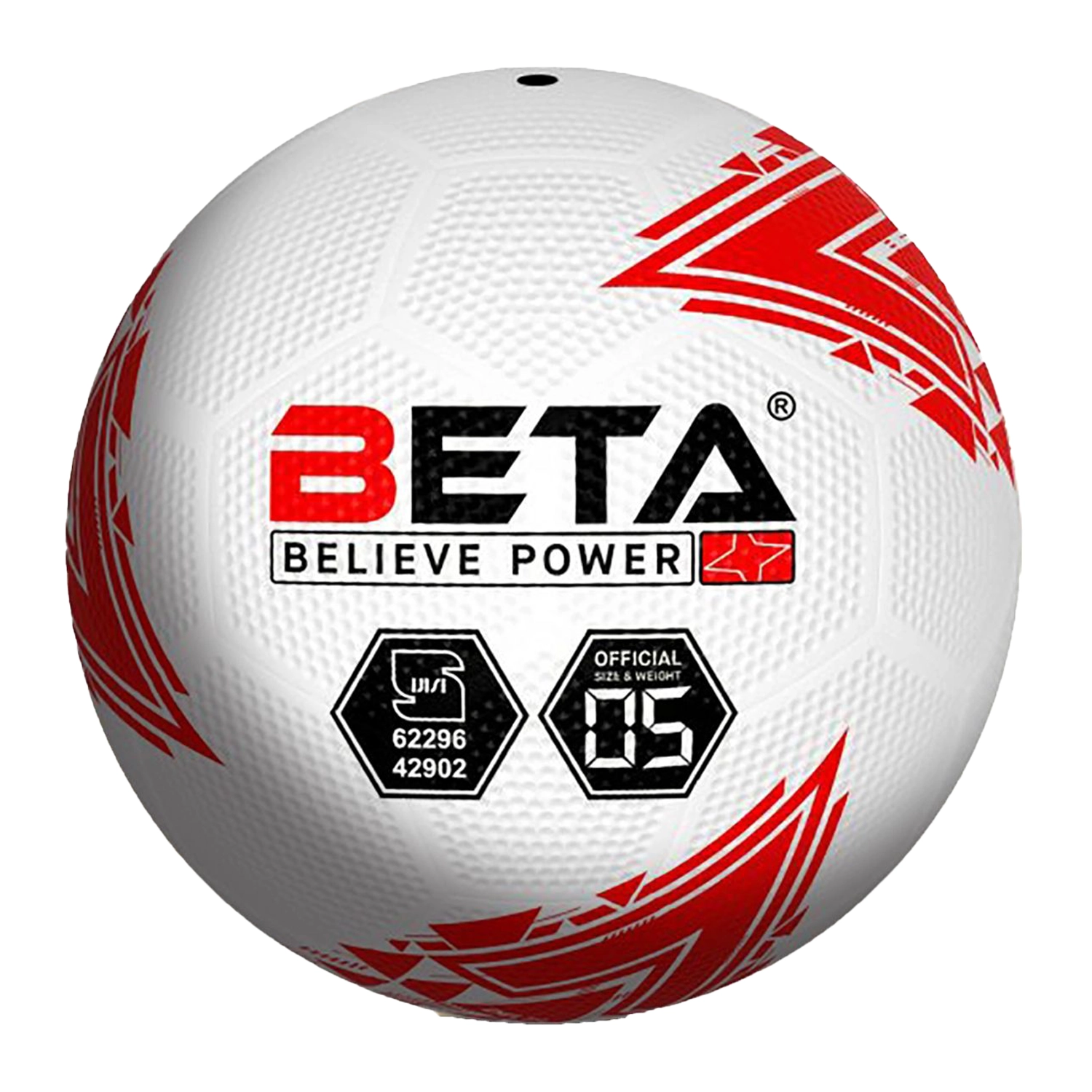 توپ فوتبال لاستیکی دلتا سایز 5 بتا