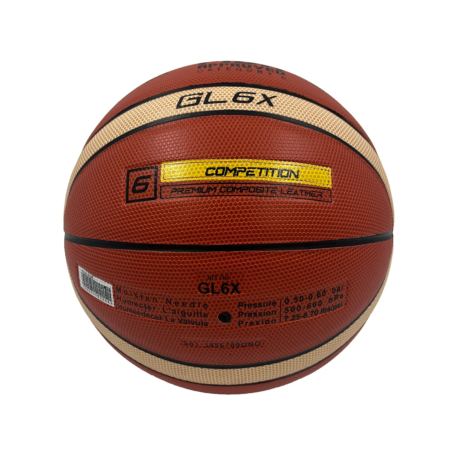 توپ بسکتبال چرمی مولتن سایز 5 ، 6 و 7