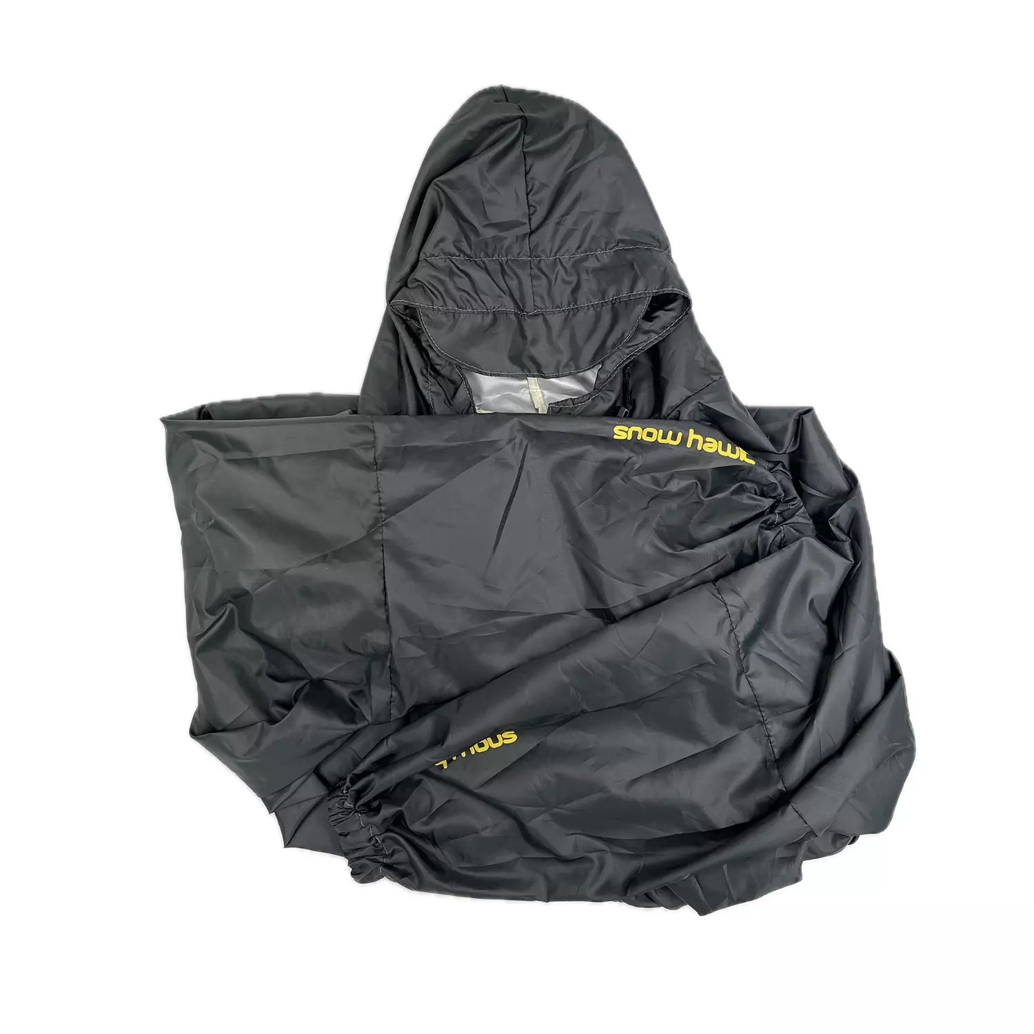 پانچو بارانی آستین بلند اسنوهاک مشکی