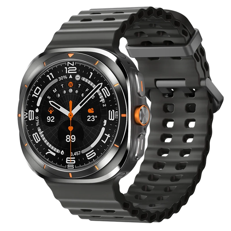 ساعت هوشمند 46 میلی متر وونک مدل VS1 با بند سیلیکونی