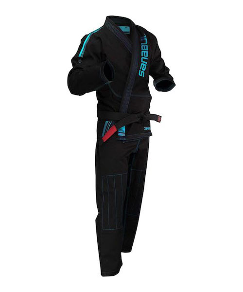 لباس جوجیتسو مشکی sanabul مدل Core Competition