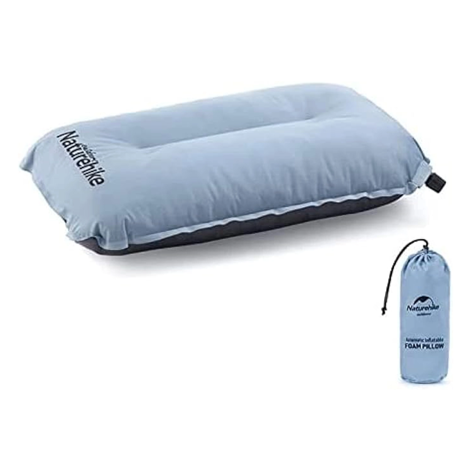بالش بادی الیافی نیچرهایک Sponge automatic inflating pillow مدل A001