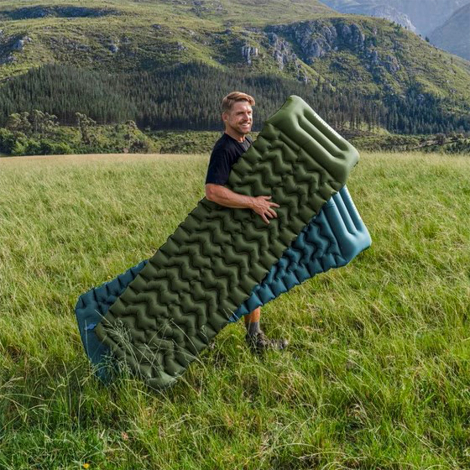 زیرانداز بادی یک نفره نیچرهایک 6.5 CM مدل FC01