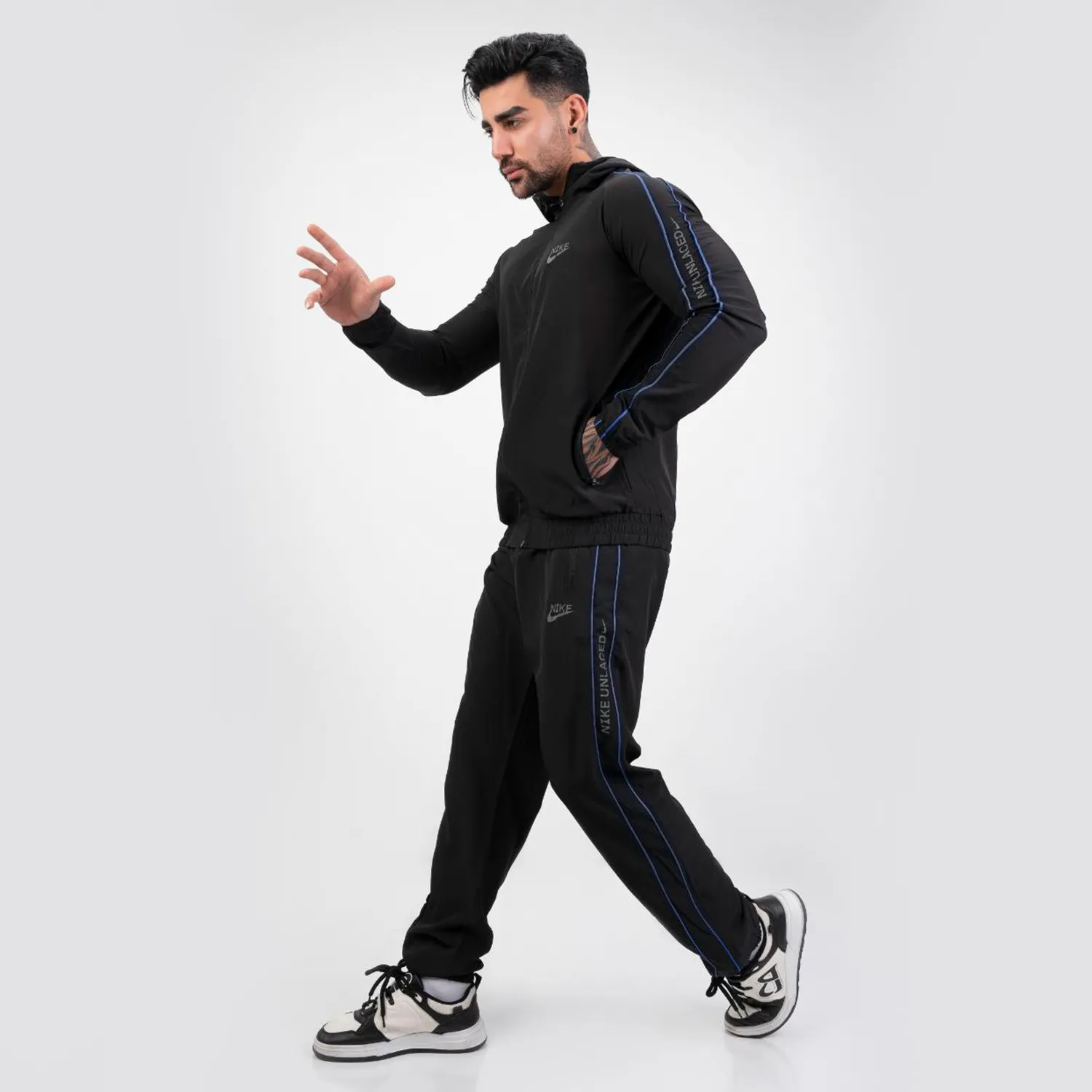 ست سویشرت شلوار کلاهدار  نایک پارچه آیر