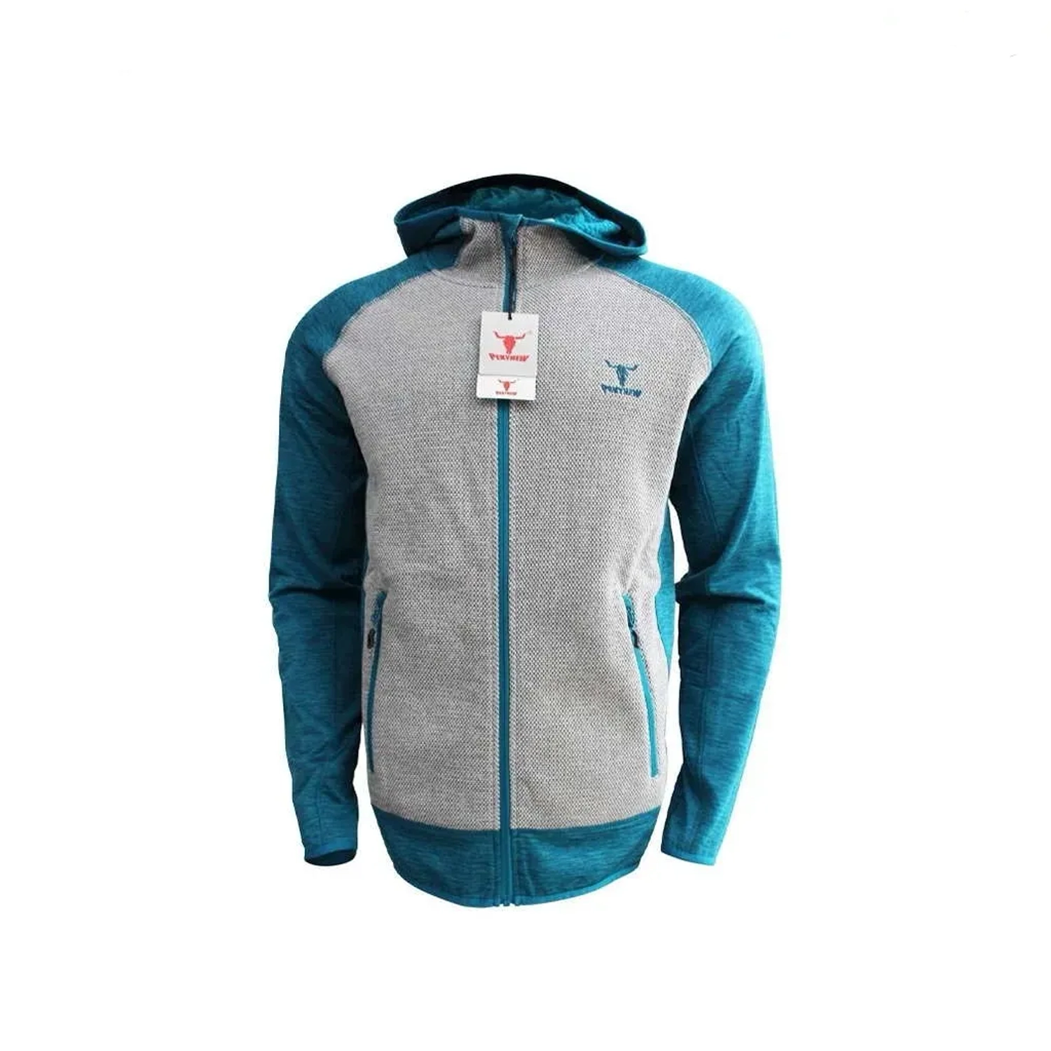 ژاکت بافت پلار کلاهدار زنانه پکینیو کد 158