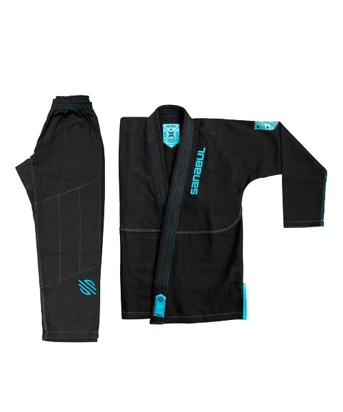 لباس جوجیتسو مشکی sanabul مدل Core Competition