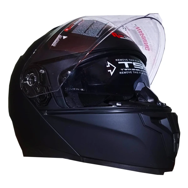 کلاه کاسکت ردلاین مدل فک متحرک عینکدار کد NSN_938