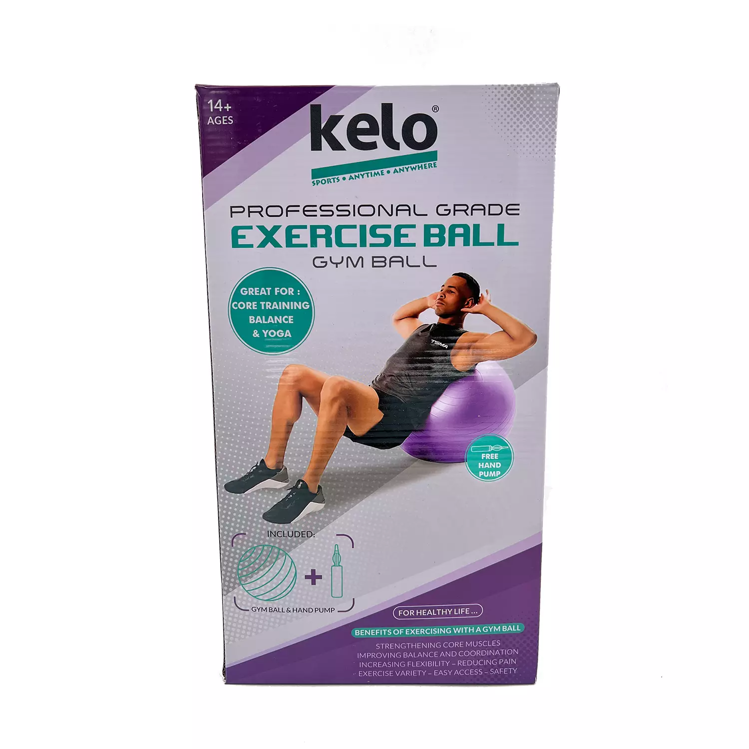 توپ جیم بال Kelo قطر 75cm