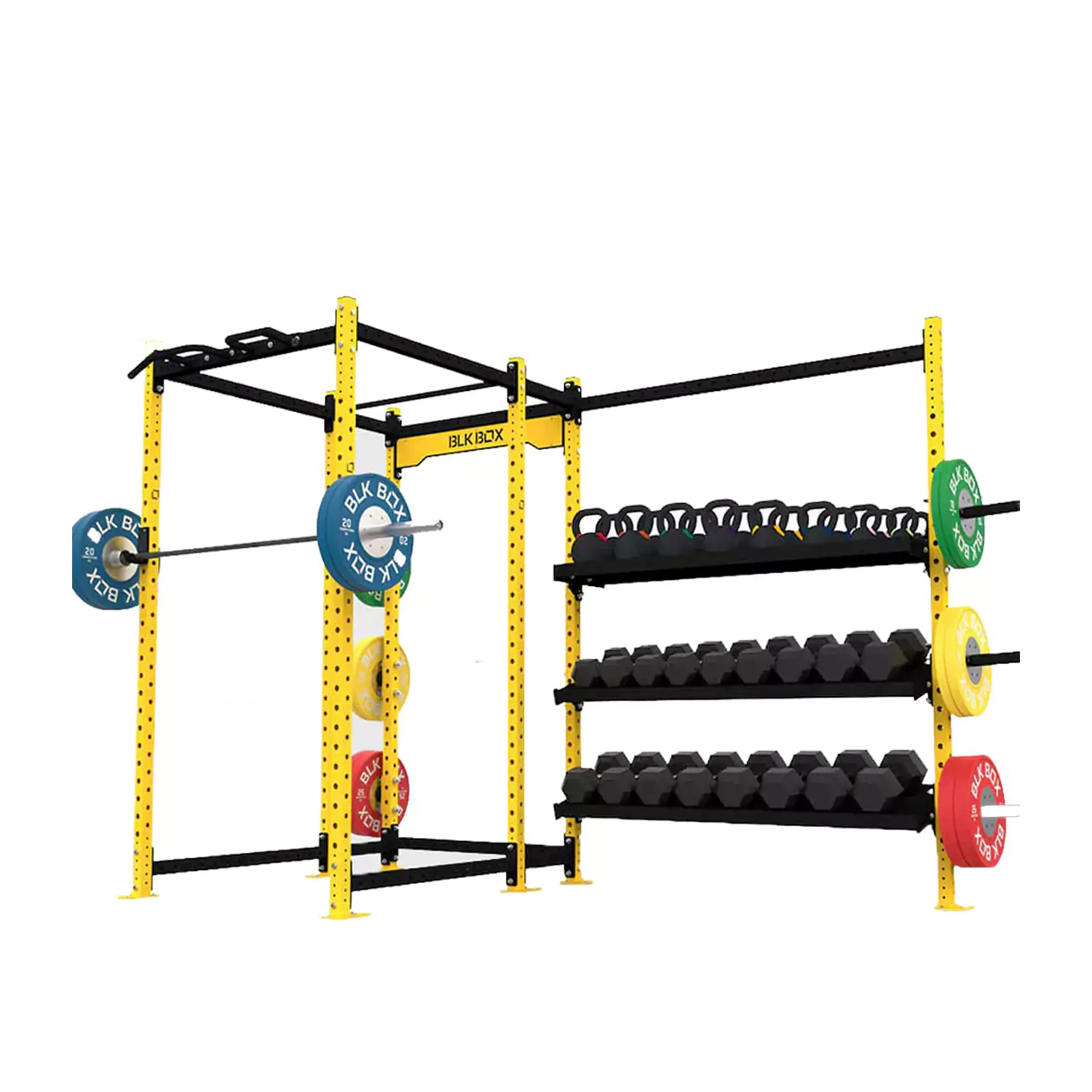 سازه کراسفیت تک دهنه+جایگاه دمبل و اکسسوری مدل LS205