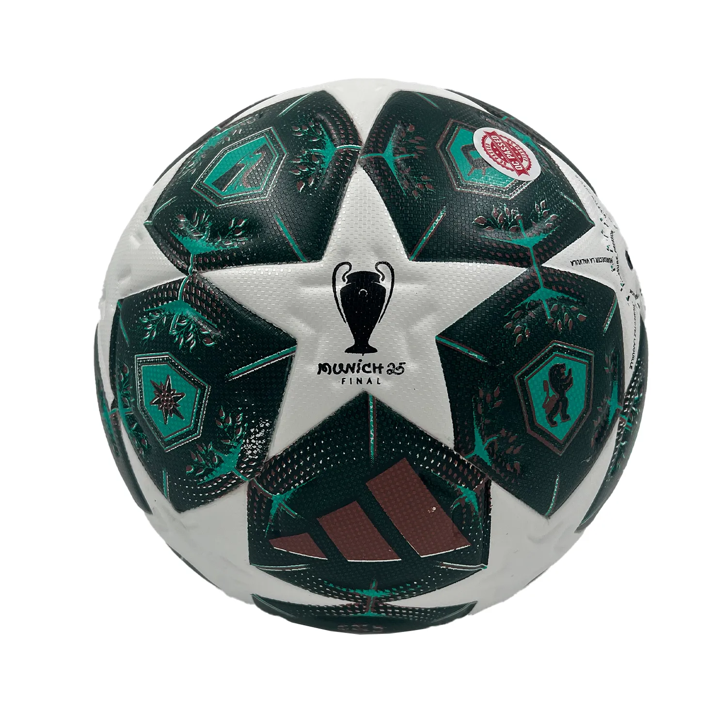 توپ فوتبال آدیداس مدل چمپیونزلیگ چرمی 2025