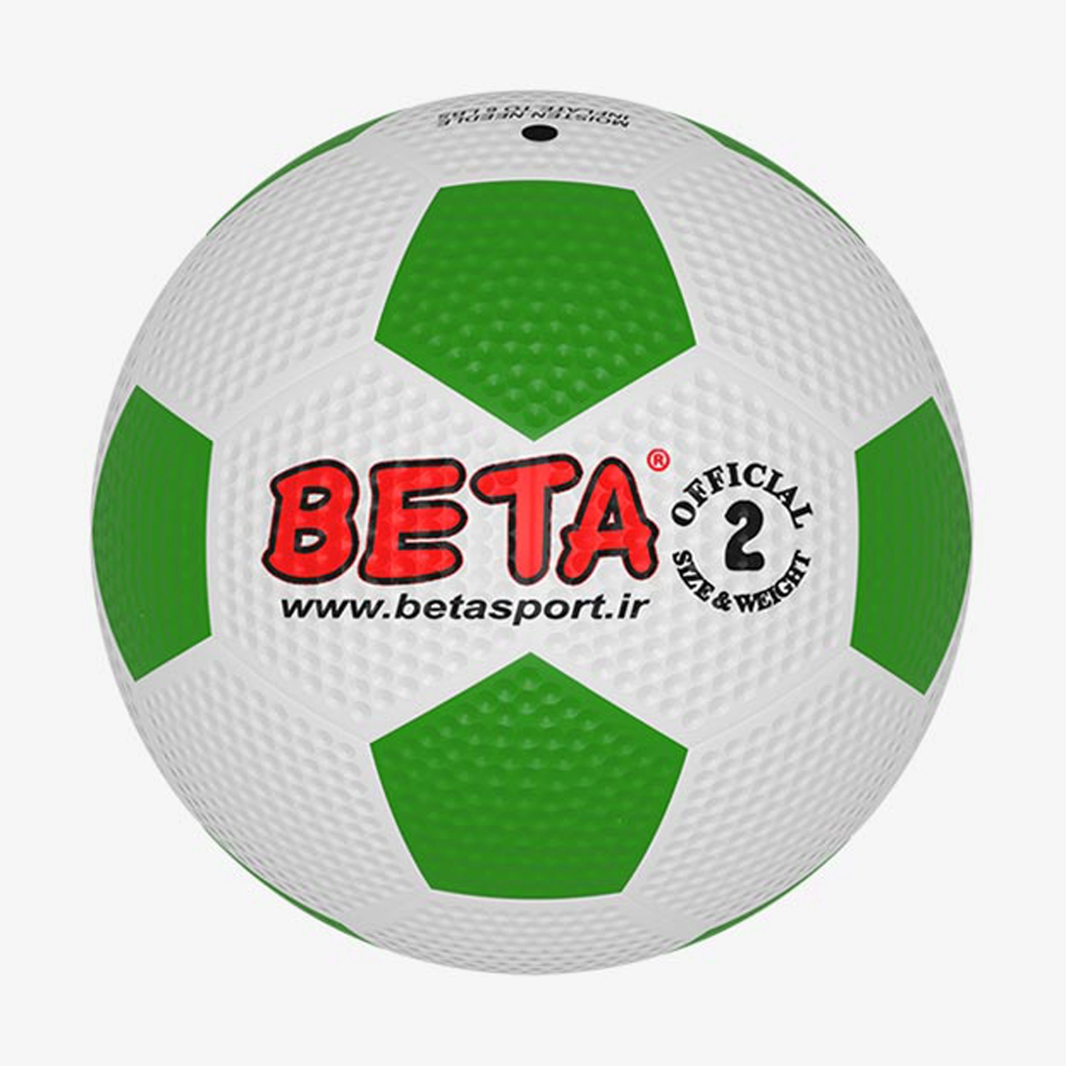 توپ فوتبال لاستیکی بتا سایز 2 – PSRG2