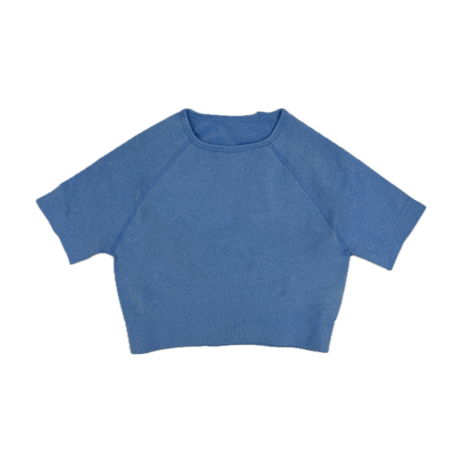 ست ورزشی زنانه کراپ و شورتک سیملس