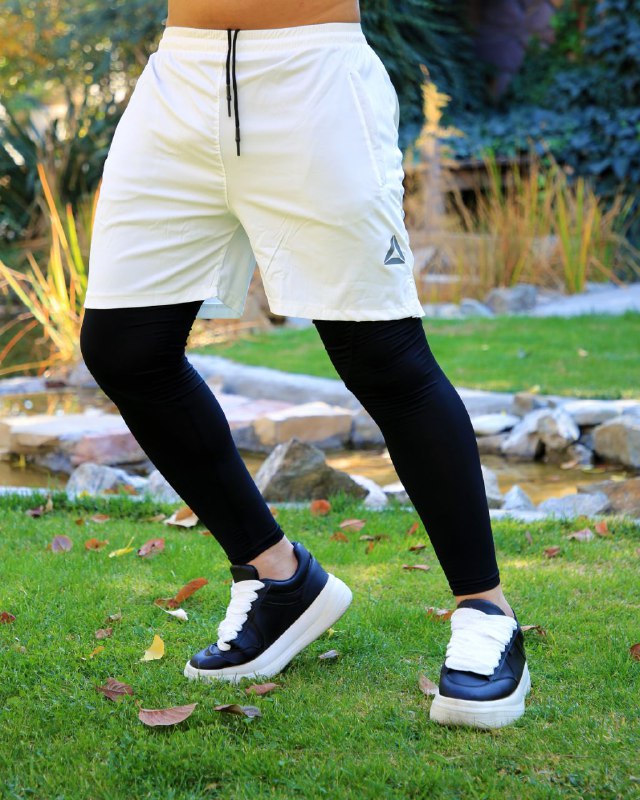 شلوارک لگ دار ریباک