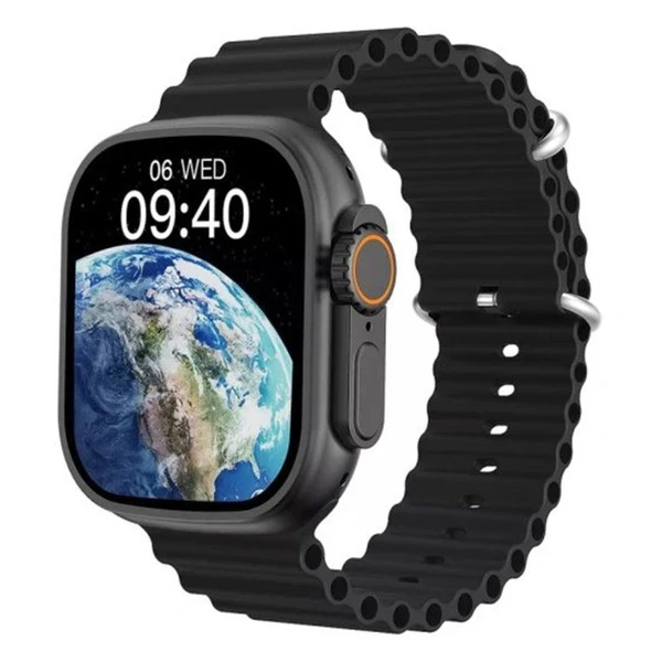 ساعت هوشمند 49 میلی متر هورکس مدل ULTRA 9 با بند سیلیکونی