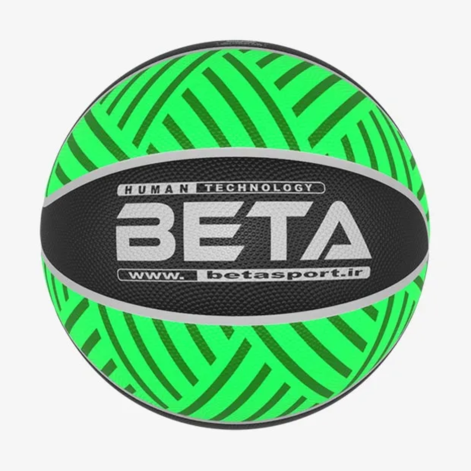 توپ بسکتبال لاستیکی سایز7(طرح الوان)- PBR7(mc)