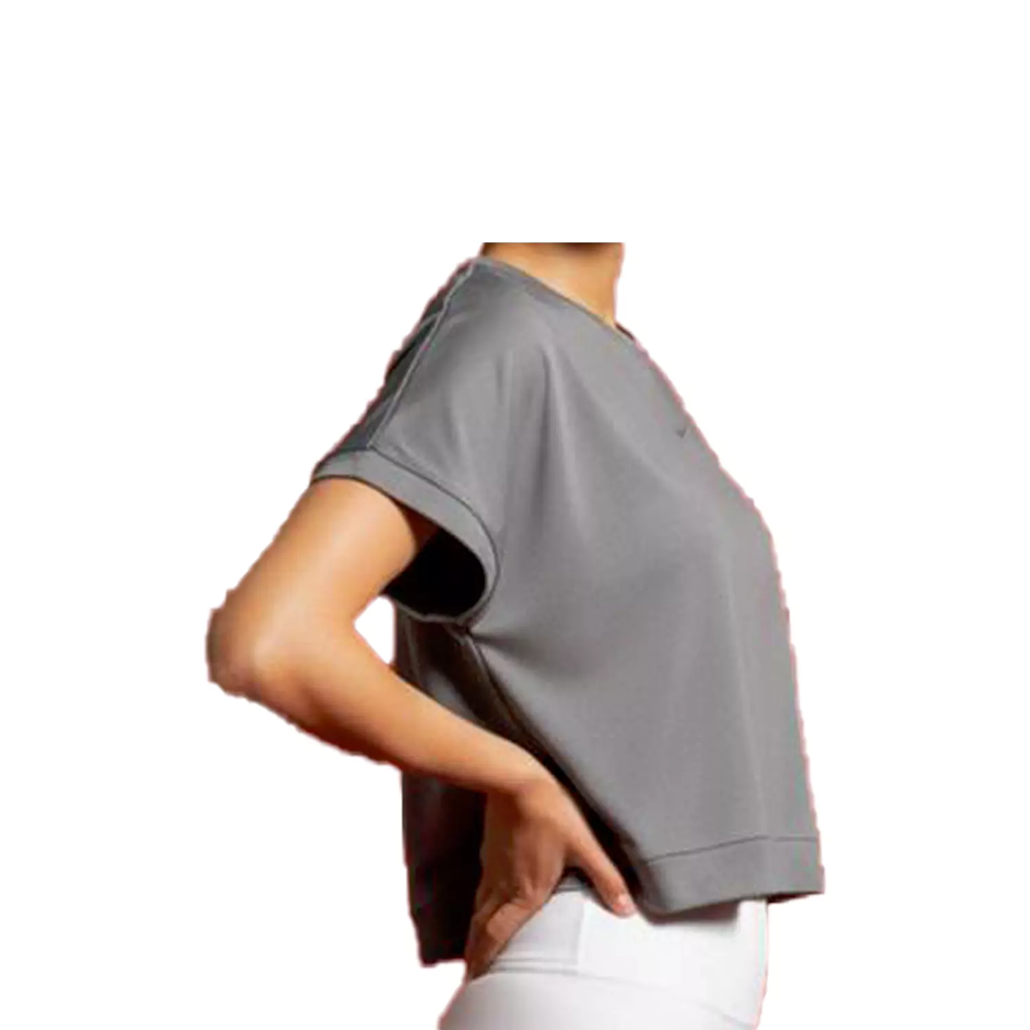 کراپ زنانه پایین تیکه خور برند نایک