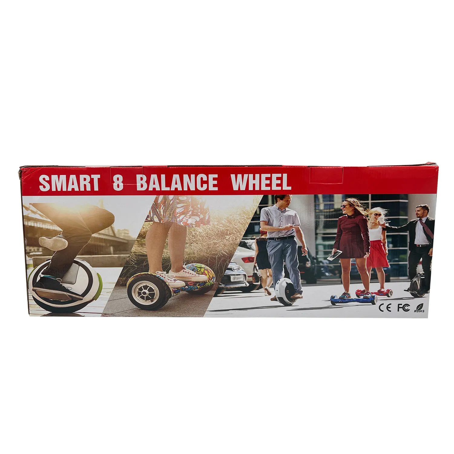 اسکوتر برقی اسمارت بالانس ویل 8 اینچ مدل رومکس گلکسی بنفش