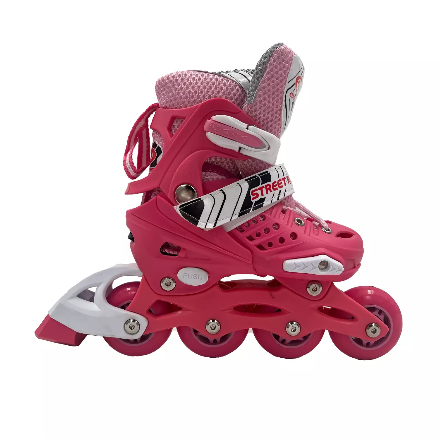 ست اسکیت قابل تنظیم استریت رانر مدل کیفی همراه با لوازم ایمنی سایز S تا L