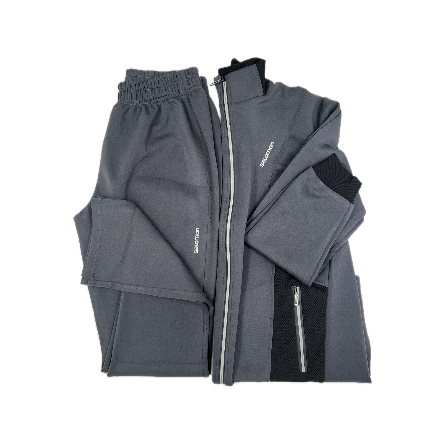 ست مانتو و شلوار سالامون سایز M تا XL