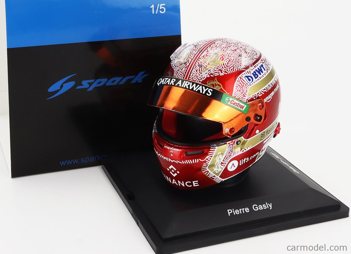 هلمت Helmet 1/5 Pierre Gasly Alpine 2023 مقیاس 1/5