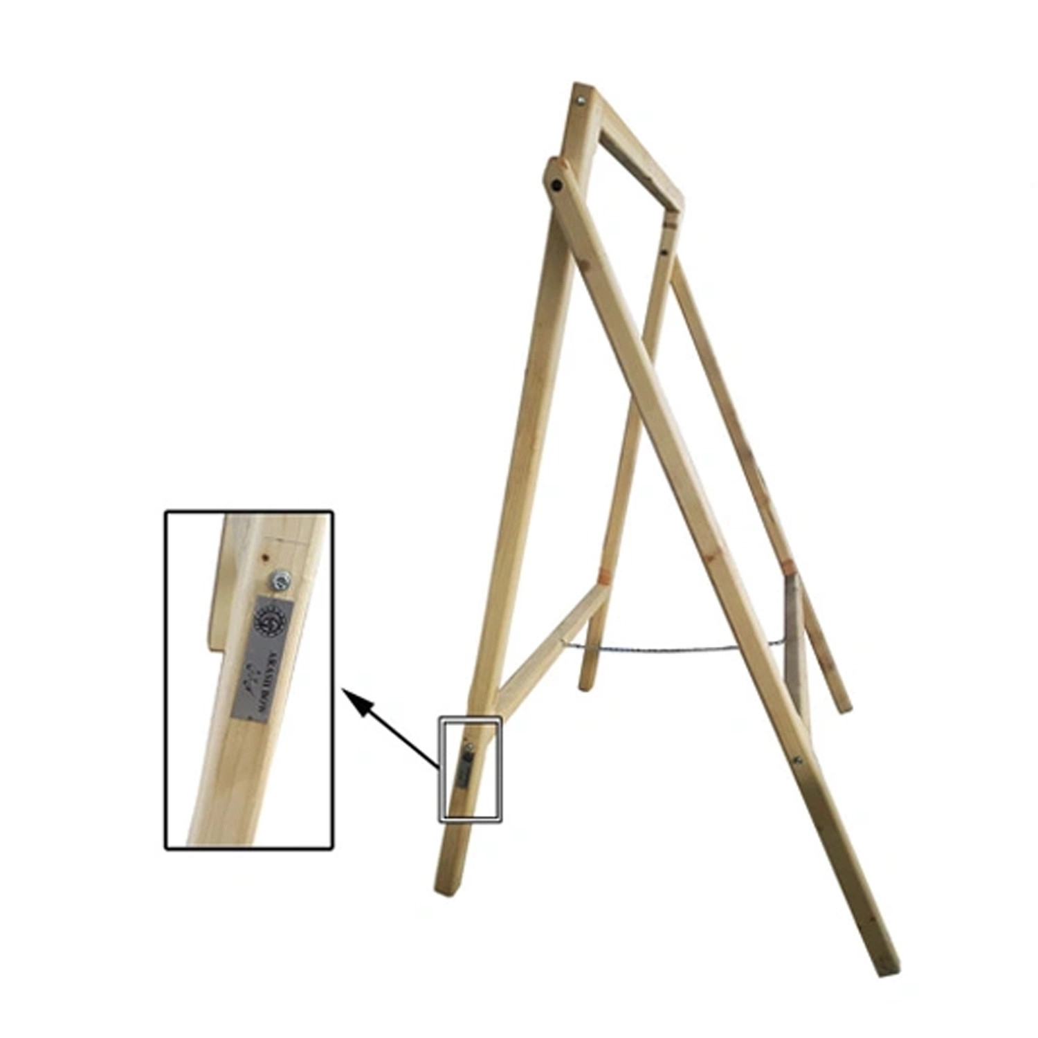 پایه سیبل 4 پایه چوبی