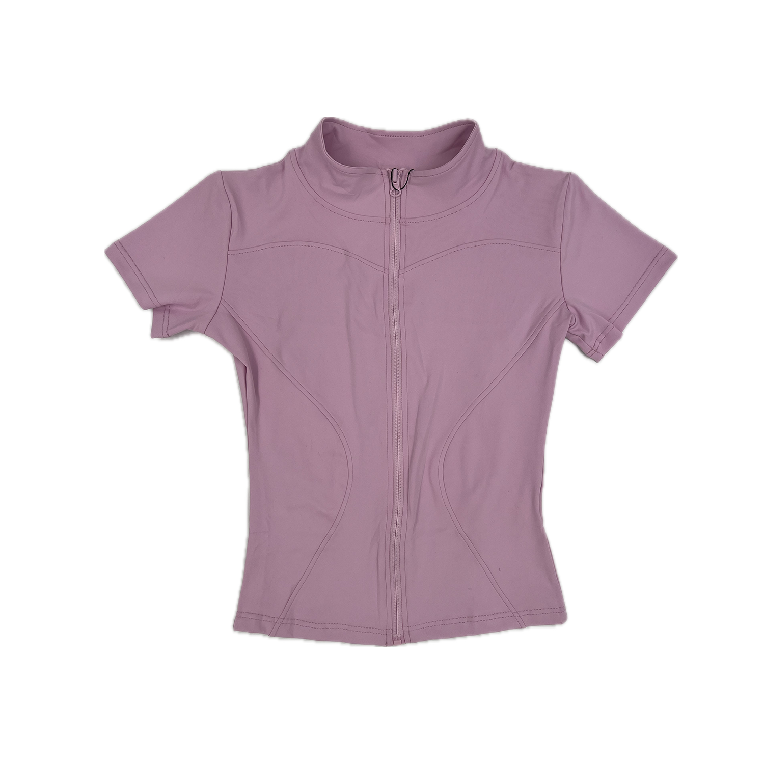 سویشرت آستین کوتاه زیپی زنانه کد BT-101