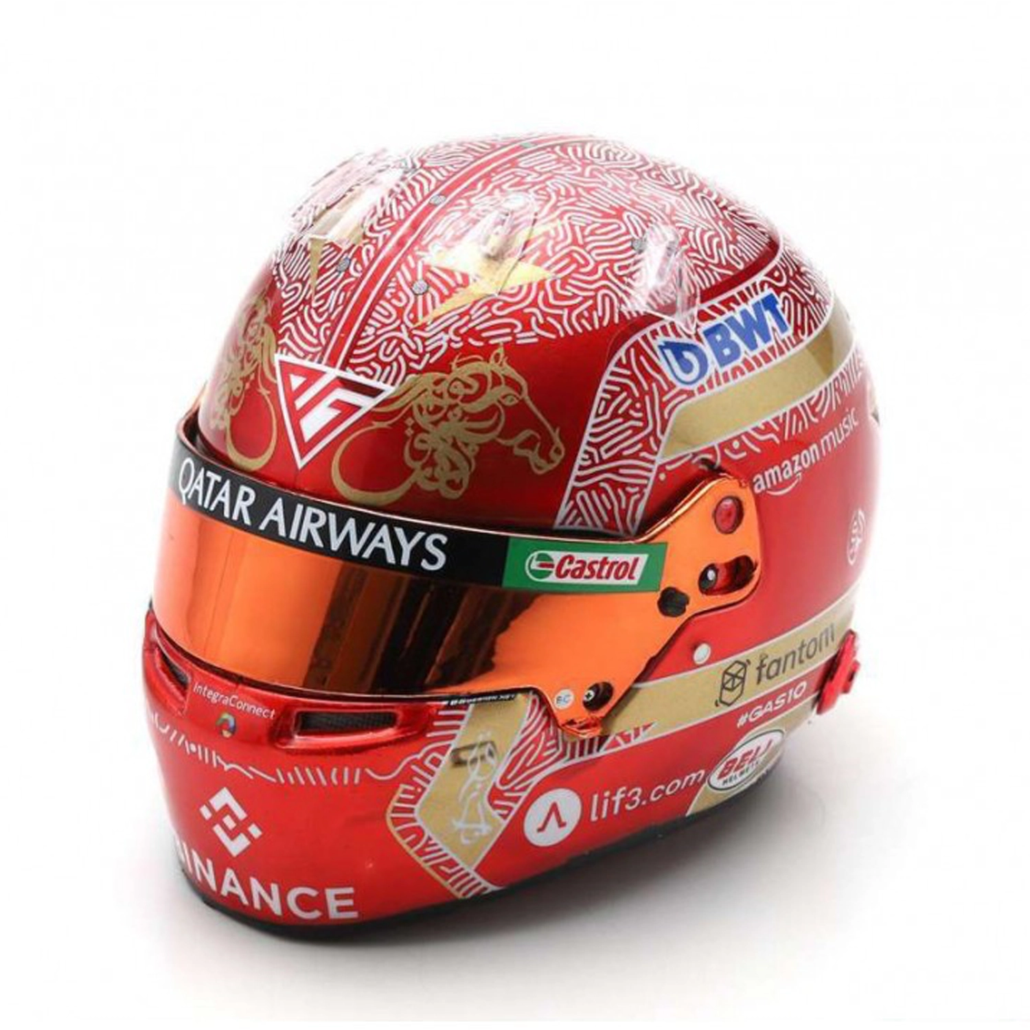 هلمت Helmet 1/5 Pierre Gasly Alpine 2023 مقیاس 1/5