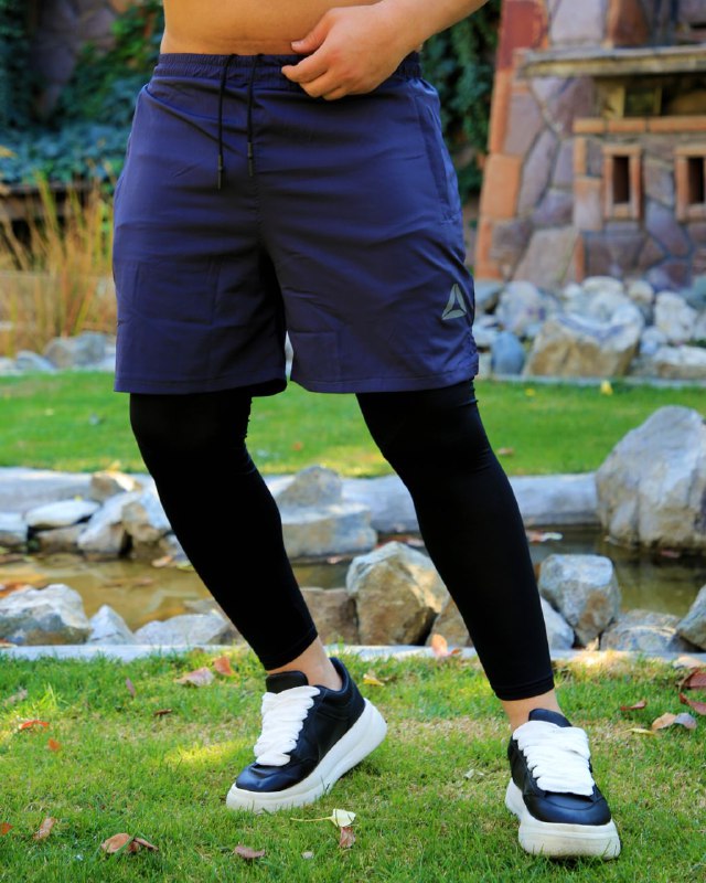 شلوارک لگ دار ریباک