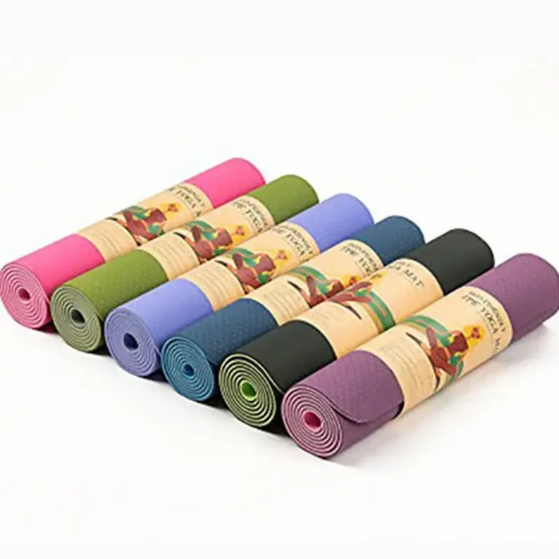 مت یوگا TPE 6MM لوتوس