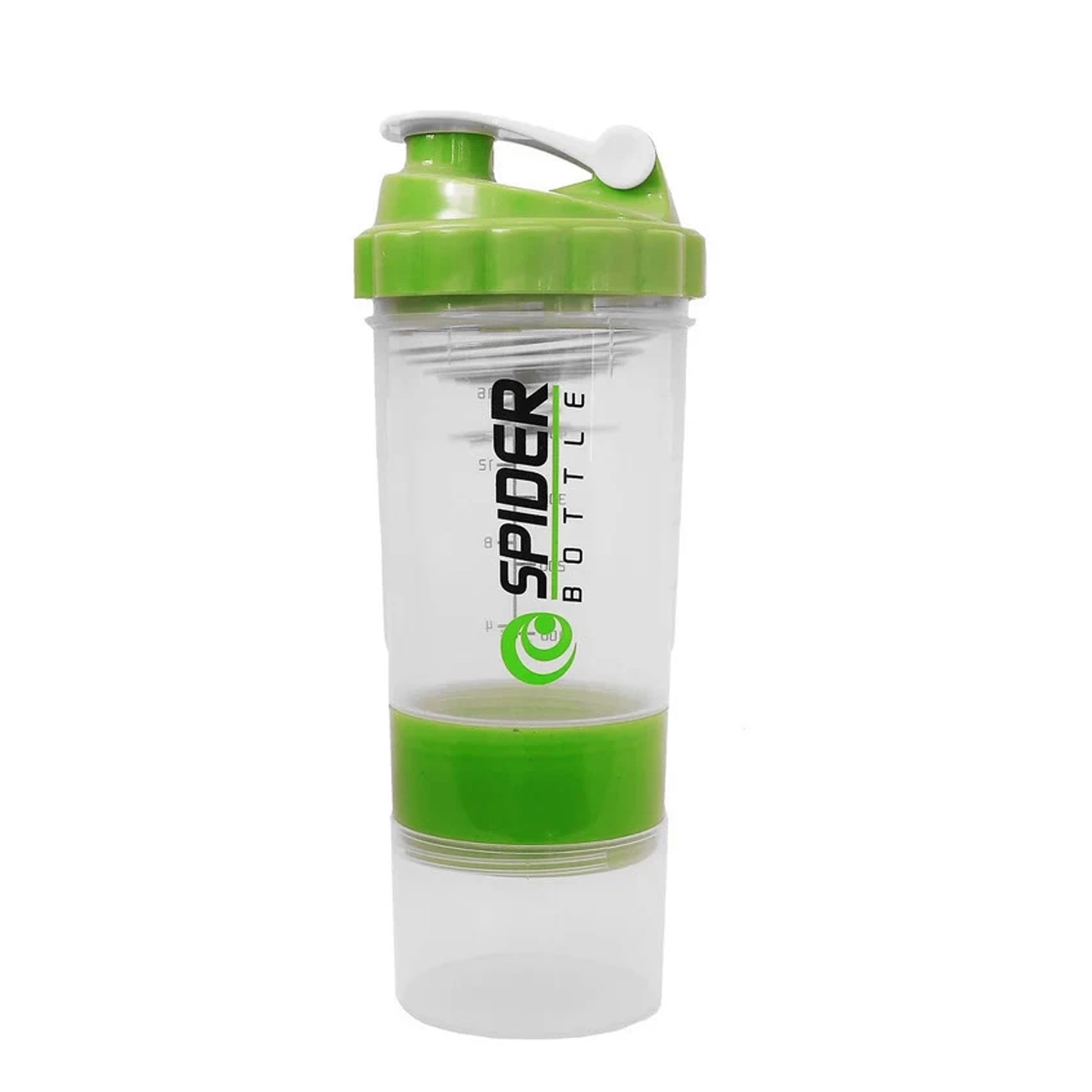 شیکر 3 تکه اسپایدر مدل Glass ظرفیت 0.5 لیتر