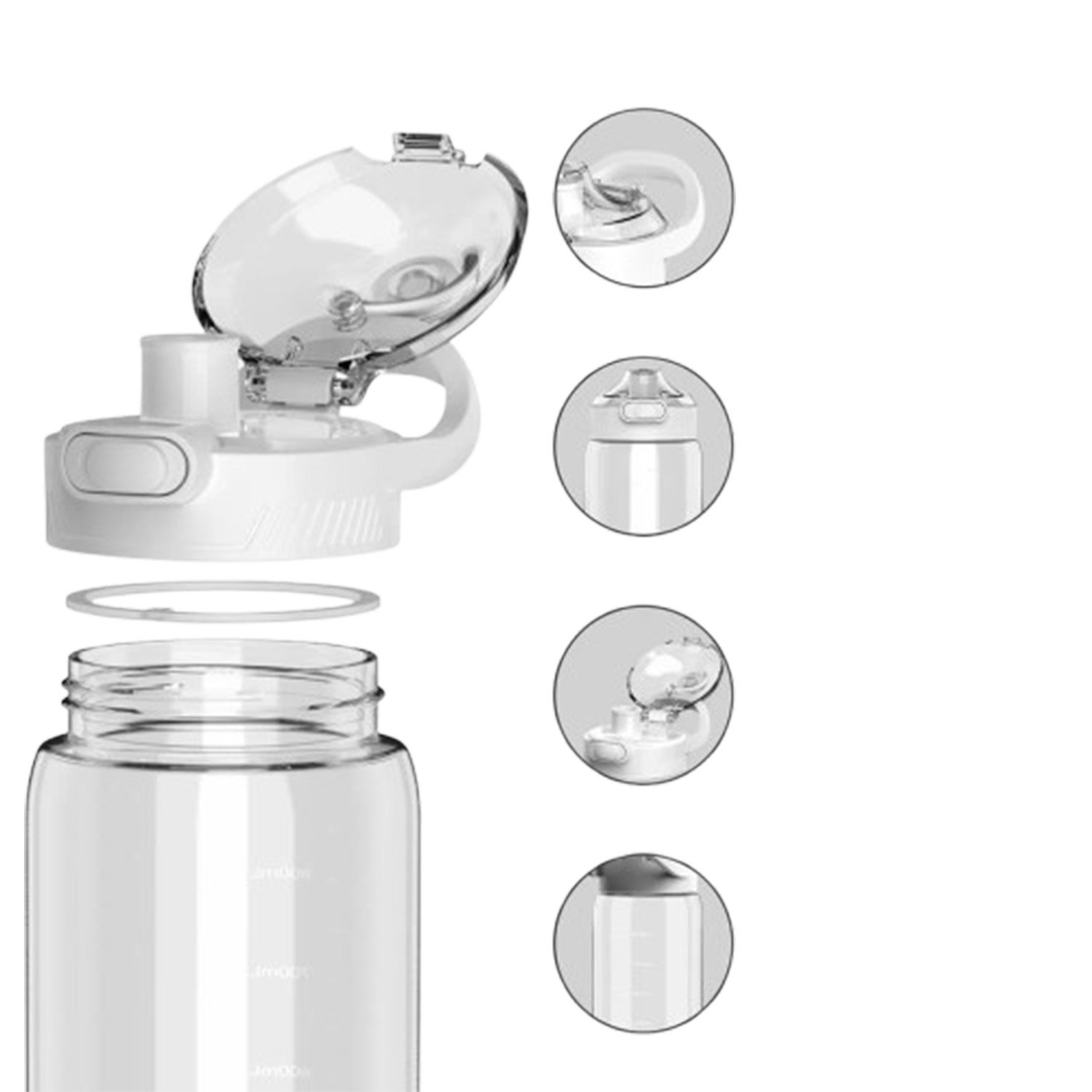 بطری ورزشی سانتکو مدل libiza